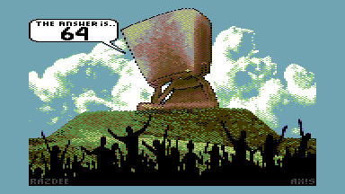 "The Final Answer" multicolor image
